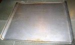 A plain cookie sheet